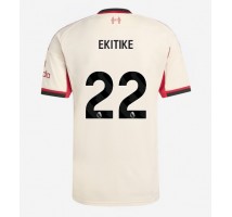 Liverpool Hugo Ekitike #22 Koszulka Wyjazdowa 2025-26 Krótki Rękaw